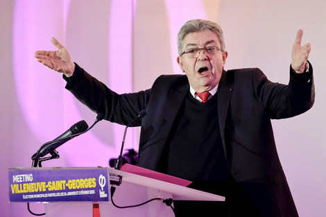 Para Mélenchon, Trump va a confrontar con China