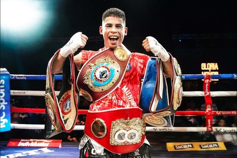 "En el boxeo profesional cualquiera te puede zarpar" 