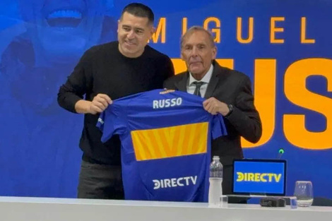 Boca presentó a Miguel Russo como nuevo entrenador