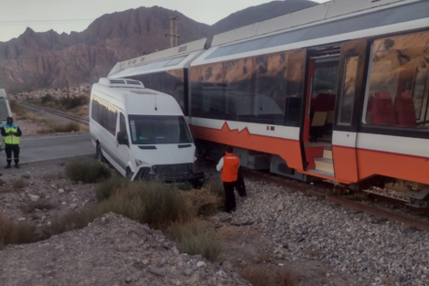 Chocó el Tren Solar de Jujuy 
